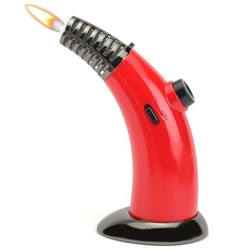 Isqueiro Maçarico KCF 180 - Vermelho (Maçarico e Chama Comum)