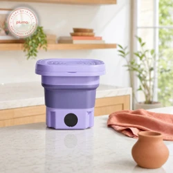Mini máquina de lavar roupa dobrável portátil