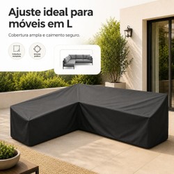 Capa Impermeável para Sofá em L