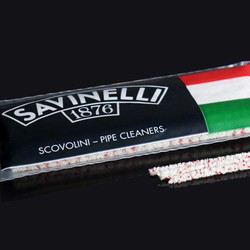 Limpador de Cachimbo de Algodão Savinelli Abrasives - Pacote com 50