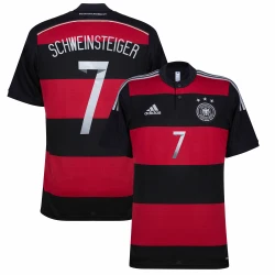 Camisa Seleção Alemanha Away 2014 Schweinsteiger 7 Modelo Retrô 