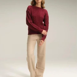 Blusa Trançada Varena De Inverno Velour