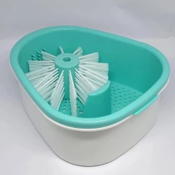 Lavadora Manual de Frutas, Verduras e Legumes com Cesto Giratório