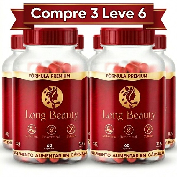 Long Beauty Suplemento Alimentar - Promoção Exclusiva + Frete Grátis