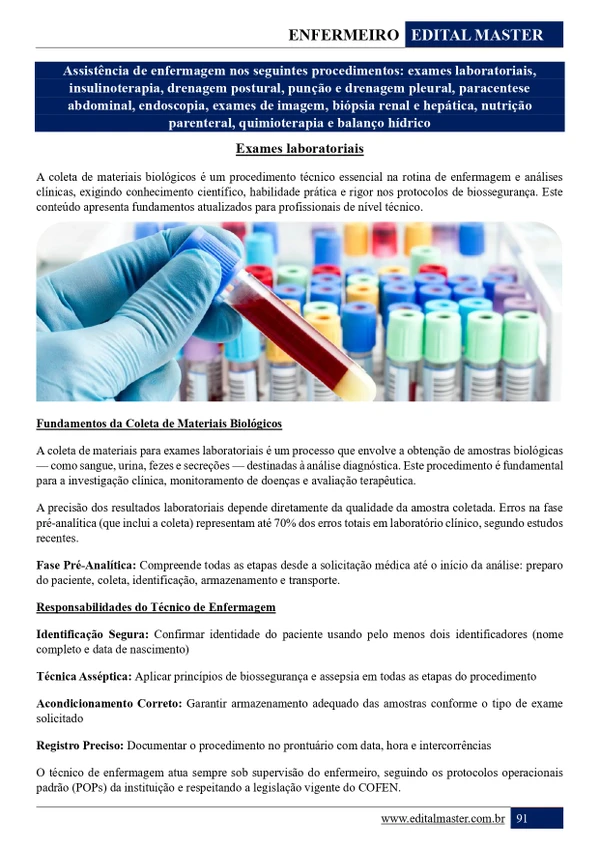 Enfermeiro - Ministério da Saúde