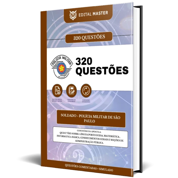 Soldado PMSP - 320 Questões + Simulado 