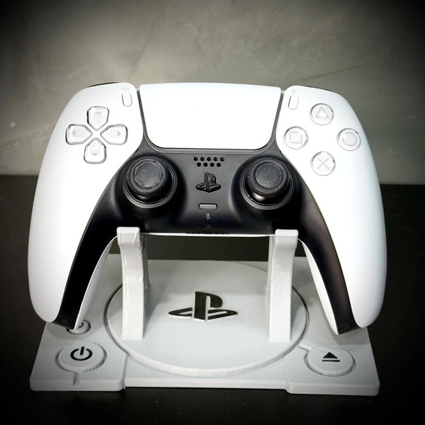Suporte Controle de Playstation 4 e Playstation 5 retrô Estilo console PS1 Pronta Entrega