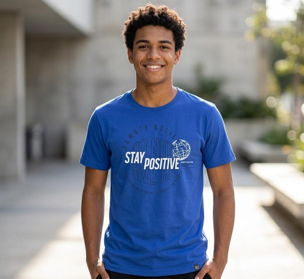 CAMISETA MASCULINA 47956 PULLA BULLA AZUL