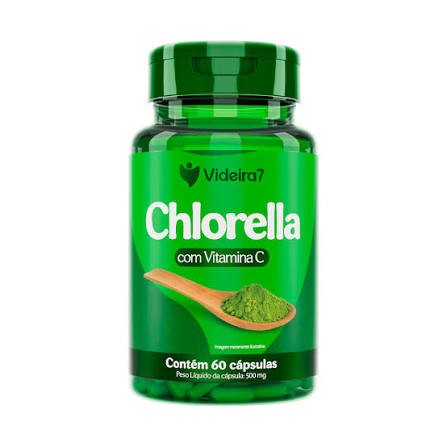 Chlorella c/ Vitamina C 60 caps - Videira7