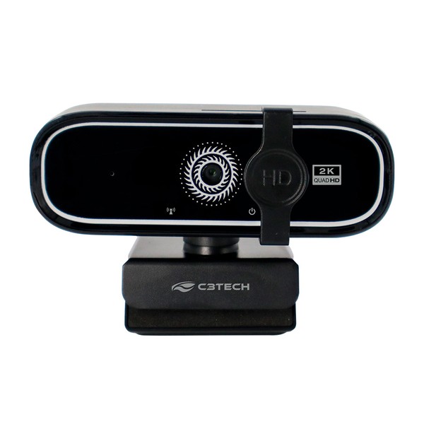 Webcam C3Tech QHD 2K WB-200BK