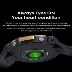 Smartwatch Outdoor Travel Watch Bateria de longa duração GPS NFC Bluetooth Chamada Frequência cardíaca 