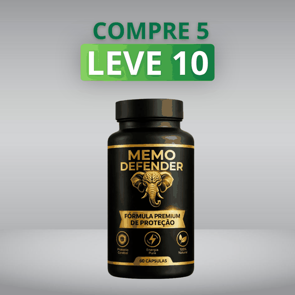 Memo Defender - 10% de Desconto no Pix + Frete Grátis