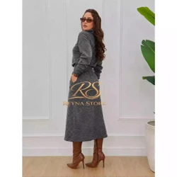 Conjunto feminino de inverno 