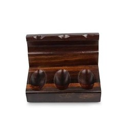 Porta 3 Cachimbos em Madeira