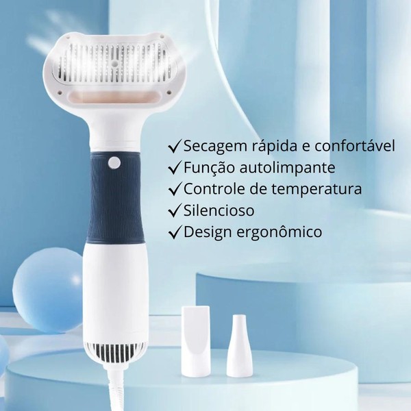 Secador Pet Silencioso 3 em 1 Brié