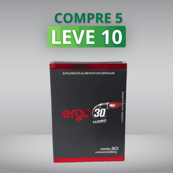 Ergo 30 - 10% de Desconto no Pix + Frete Grátis