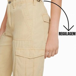 Calça Cargo - Curvas Perfeitas - Mais Vendido