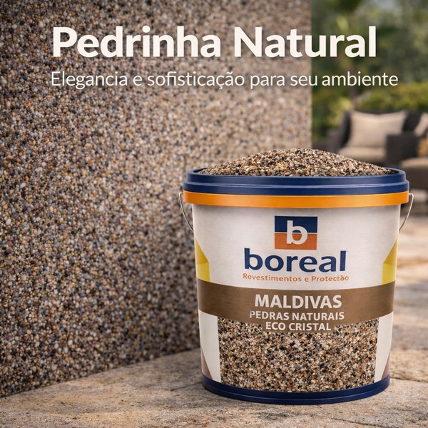Pedras Naturais cor Maldivas 4kg