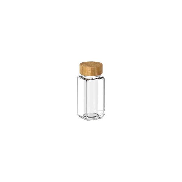 Pote Hermético Organizador de Vidro Ou 125ml Linha Keep