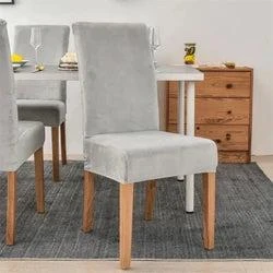 Capa de Cadeira de Jantar Suede Premium - (Semi-impermeável)