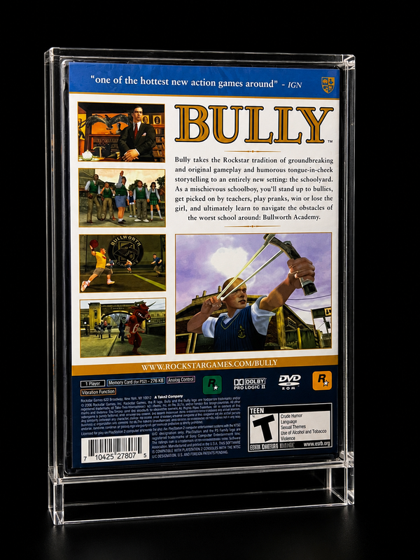 Case Acrílica Premium para Jogos de PlayStation 2