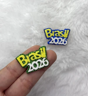 Adesivo Brasil 2026 - COPA - 6 unid 