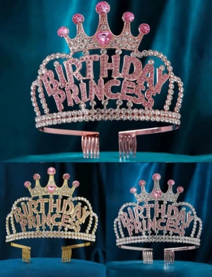 Coroa Luxo - Birthday Princess
