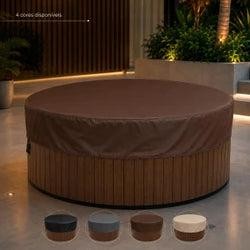 Capa Impermeável Redonda para Hidromassagem Banheira ou Spa