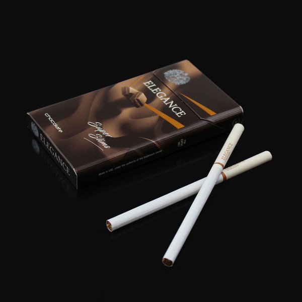 Cigarro Elegance Super Slims Chocolate - Mç (20)