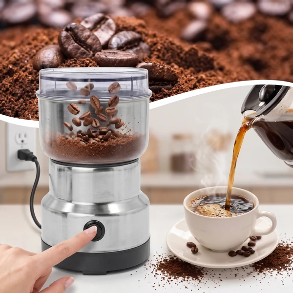 Moedor de Café Elétrico Multifuncional em Aço Inox UltraGrind