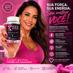 XSemParar Feminino melhor que Maca Peruana Energia Vitalidade Diária