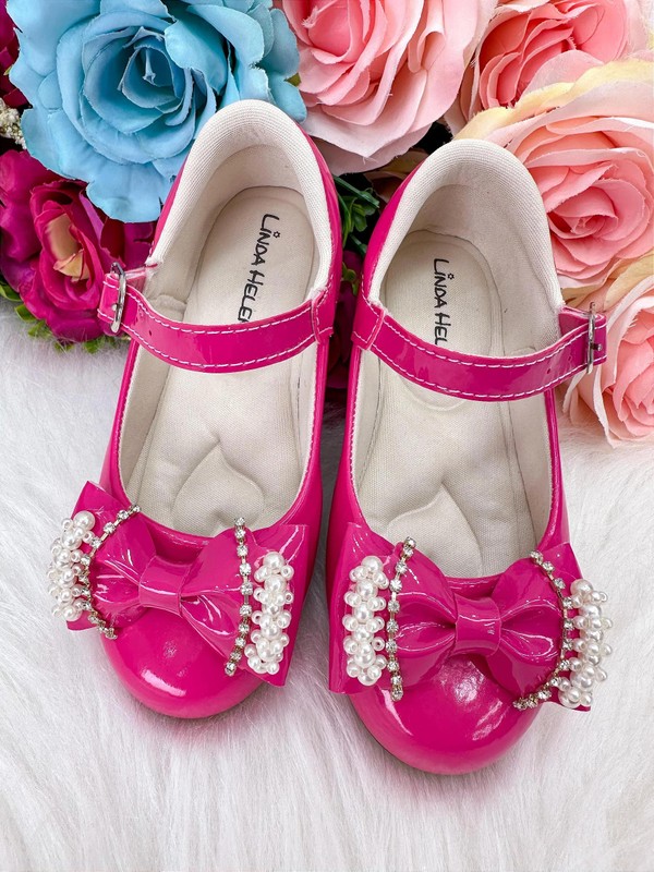 Sapatilha Flor Di Mila – Pink com Pérolas