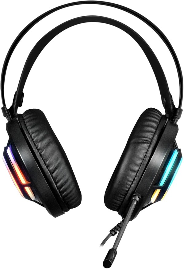 Headset Gamer GAMDIAS HEBE M3 USB RGB Headset Preto - HEBE M3