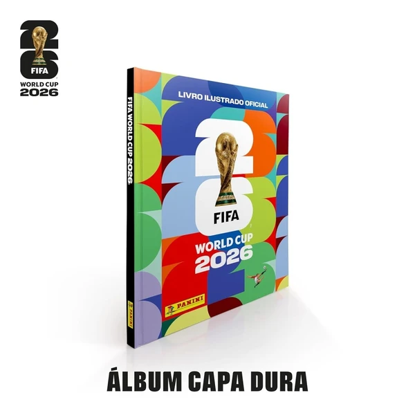Álbum de Figurinhas Capa Dura FIFA WORLD CUP 2026