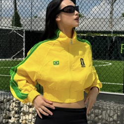 Jaqueta de nylon Brasil FIFA WORLD CUP