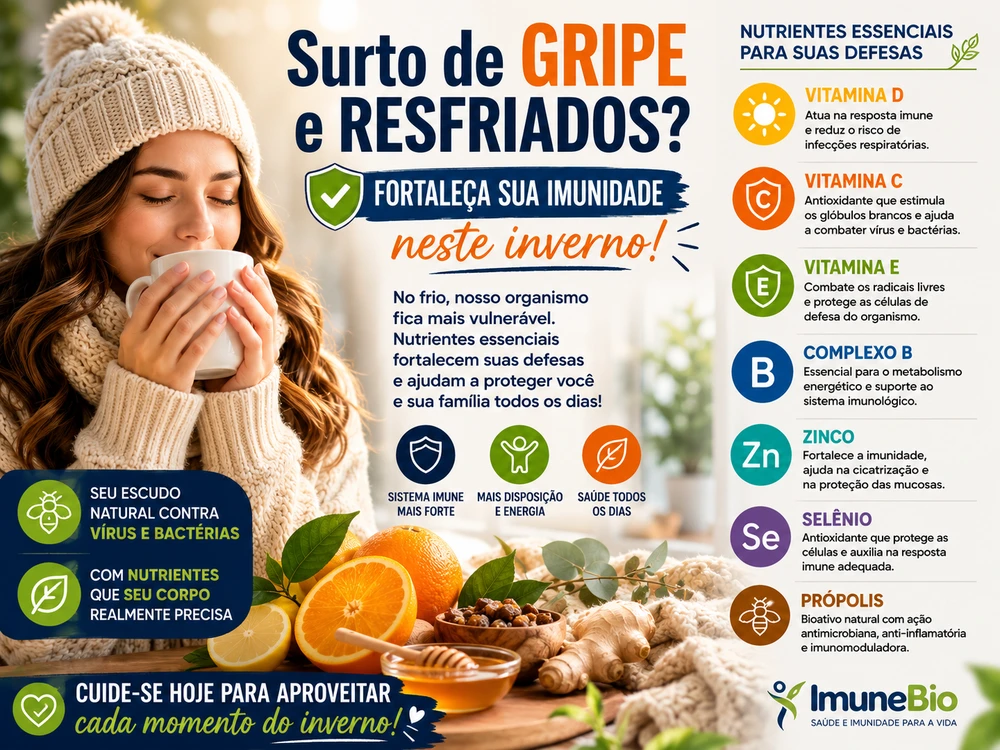 Surto de Gripe em 2026: Por Que Tantas Pessoas Estão Ficando Doentes e Como Fortalecer Sua Imunidade Neste Inverno