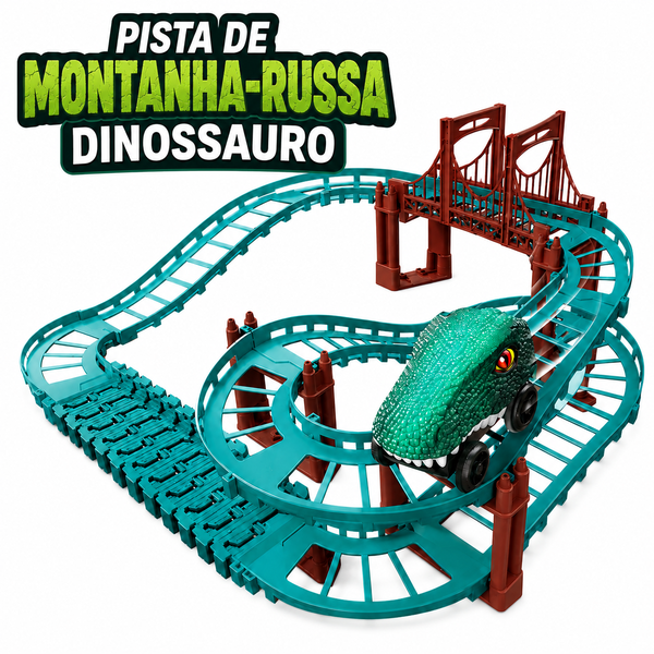 Pista de Montanha-Russa Dinossauro