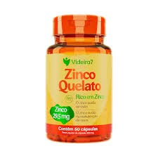 Zinco Quelato 60 caps - Videira7