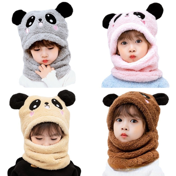 Gorro com Cachecol Infantil