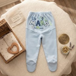 CALCA BICHO MOLHADO EU AMO MAMAE AZUL