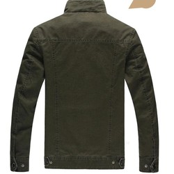 Jaqueta Militar Masculina Plus Size M-6XL - Algodão e Poliéster