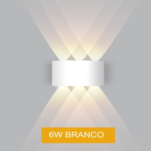 Arandela Externa de Parede em LED à Prova D'água