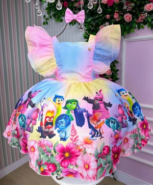 Vestido Temático - Divertidamente Color