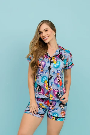 Pijama americano curto 