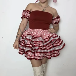 Conjunto Junino - Framboesa