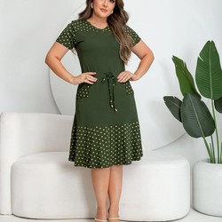 Vestido de Bolinha Ana Julia