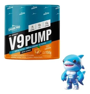 PRÉ-TREINO V9 PUMP TANGERINA -150G - SHARK PRO