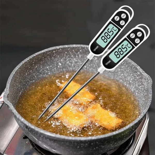 Termômetro de alimentos tp300 digital cozinha água óleo termômetro para carne cozinhar alimentos sonda churrasco forno eletrônico ferramentas cozinha