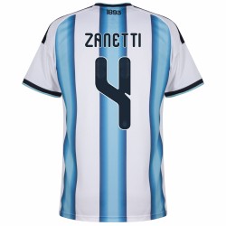 Camisa Seleção Argentina Home 2026/27 Zanetti 4