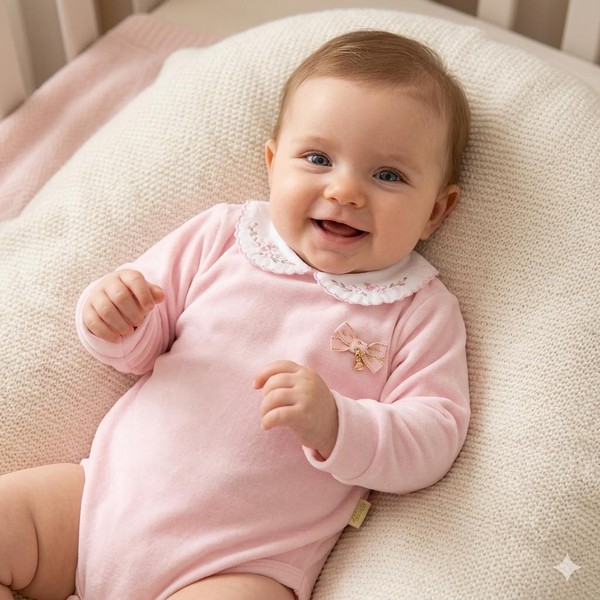 BODY LONGO 14724 ROSA PASTEL PARAISO